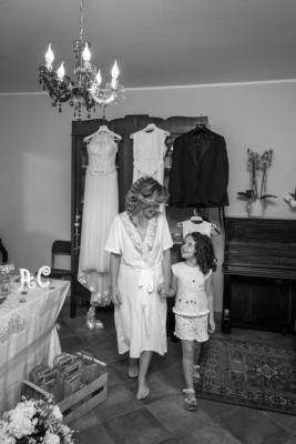 la sposa e la sua bambina